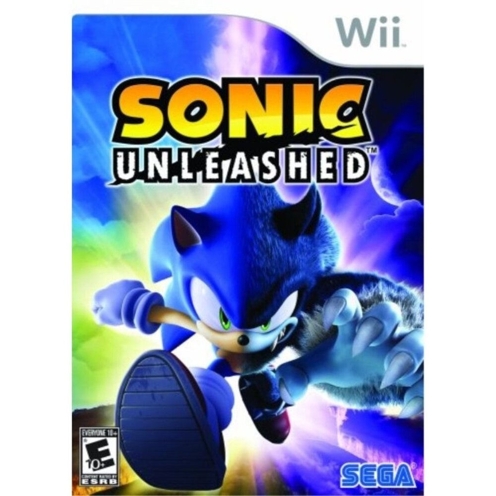 Sonic Unleashed Nintendo Wii Game Complete Tested